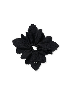 Pierced Lace Scrunchie