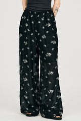 Flower Jacquard Lounge Pants - PRE ORDER