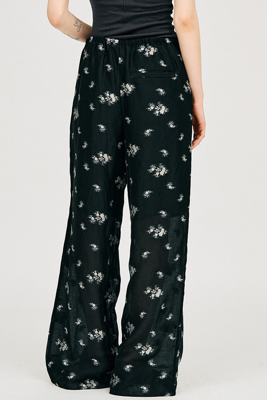 Flower Jacquard Lounge Pants - PRE ORDER