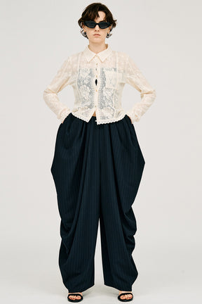 Crochet Lace Shirt - PRE ORDER