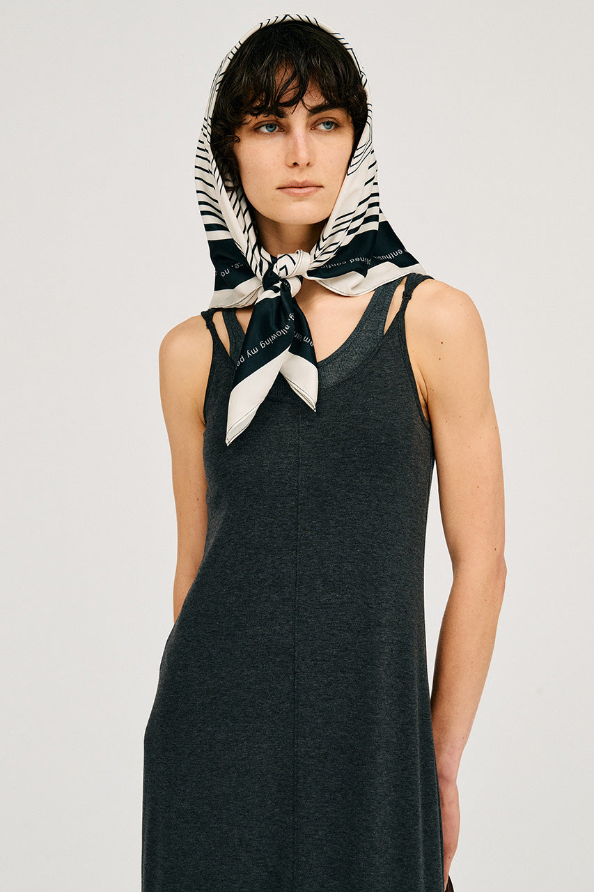 Graphical Print Scarf - 26SUMMER