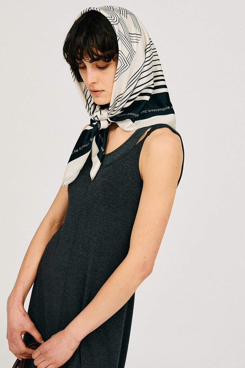 PRANK PROJECTグラフィカルプリントスカーフ Graphical Print Scarf