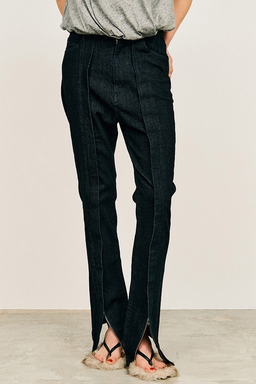 Stretch Zip Denim Pants - PRE ORDER