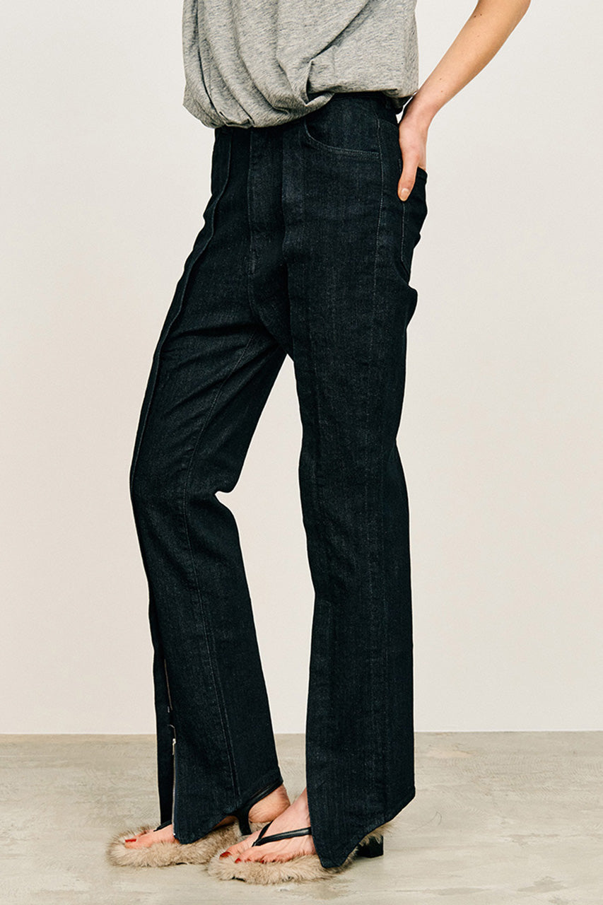 Stretch Zip Denim Pants - PRE ORDER