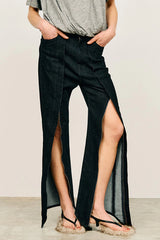 Stretch Zip Denim Pants - PRE ORDER