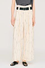 Double-Belted Wide-Leg Pants - 26SUMMER 2nd