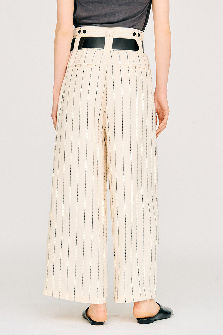Double-Belted Wide-Leg Pants - 26SUMMER 2nd