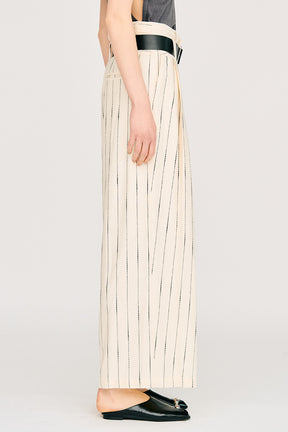 Double-Belted Wide-Leg Pants - 26SUMMER 2nd