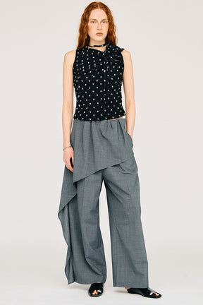 Drape Suiting Pants