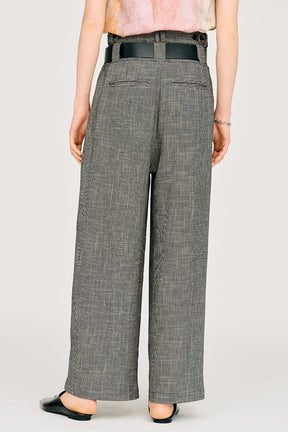 Double-Belted Wide-Leg Pants - 26SUMMER 2nd