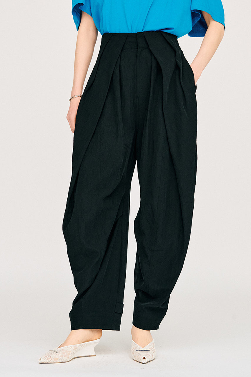Tuck Form Volume Pants - 26SUMMER
