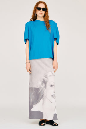 Power Shoulder Over T-Shirt