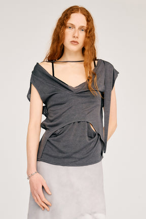 Antro Grey Top