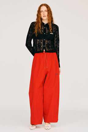 Crochet Lace Shirt - PRE ORDER