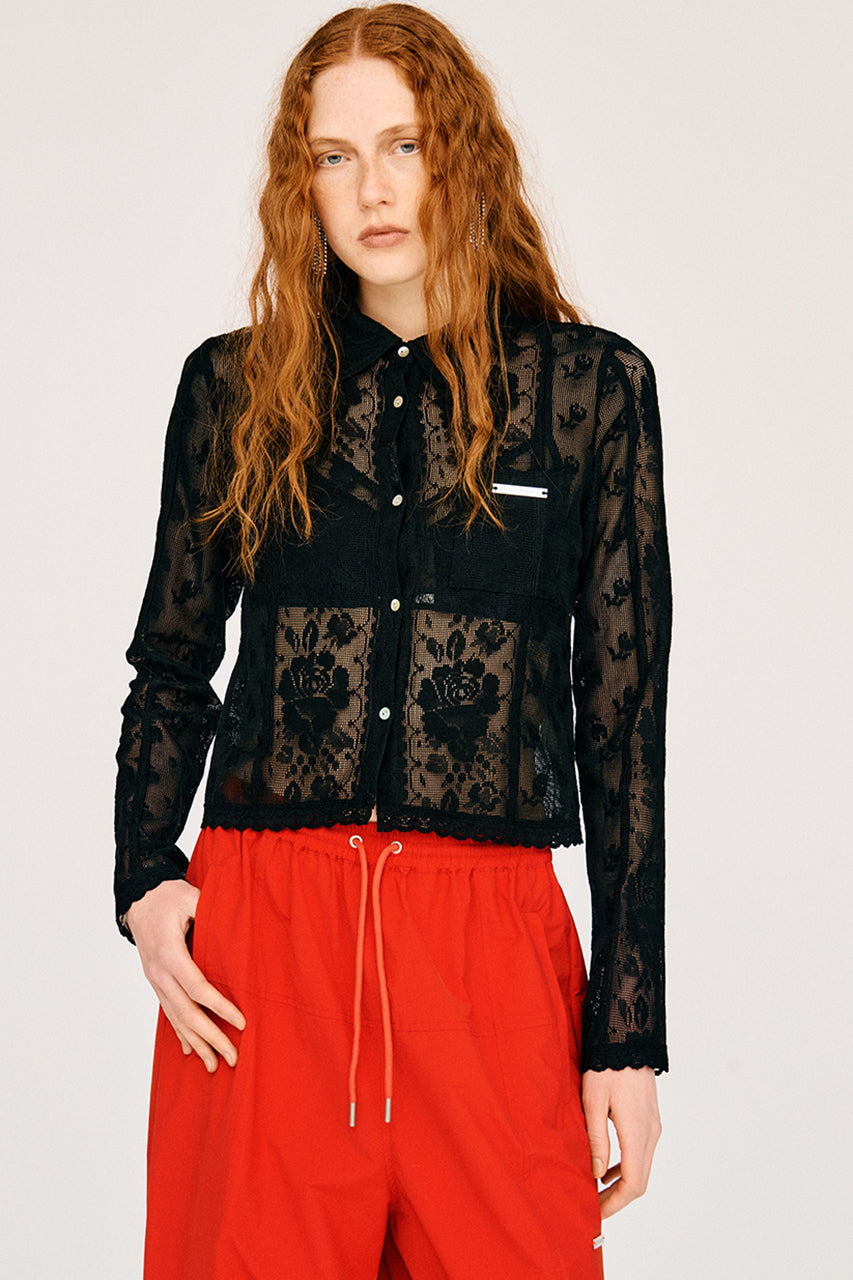 Crochet Lace Shirt - PRE ORDER