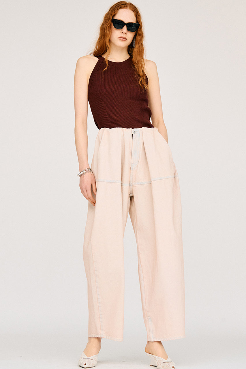 Peg-Top Denim Pants - PRE ORDER