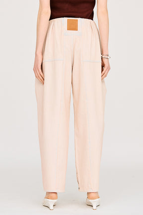Peg-Top Denim Pants - PRE ORDER