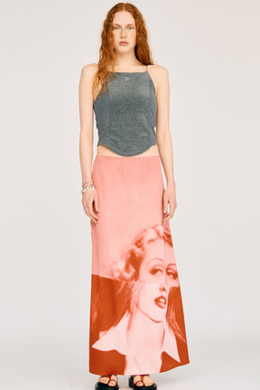 Face Print Skirt - 26SUMMER 2nd
