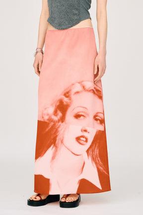 Face Print Skirt - 26SUMMER 2nd