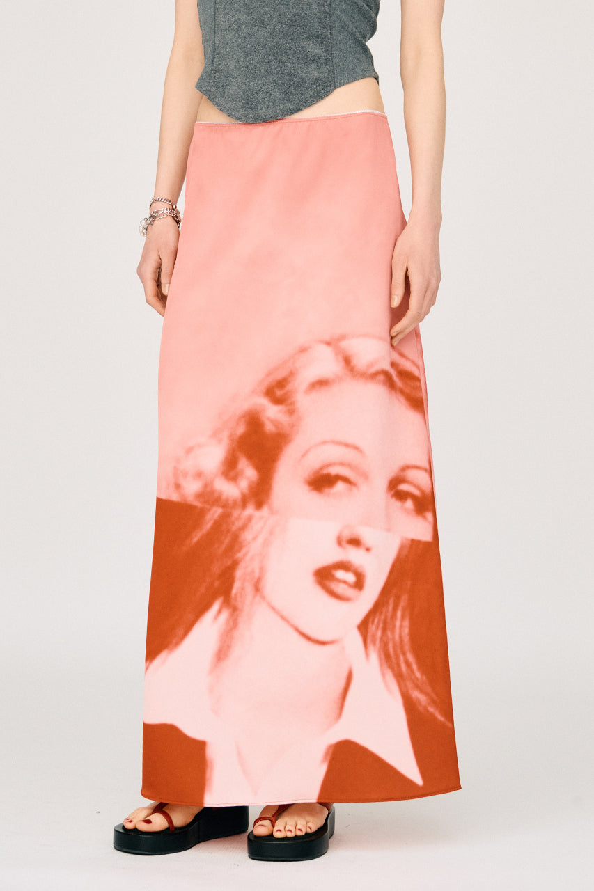 Face Print Skirt - 26SUMMER 2nd