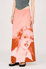 Face Print Skirt - 26SUMMER 2nd
