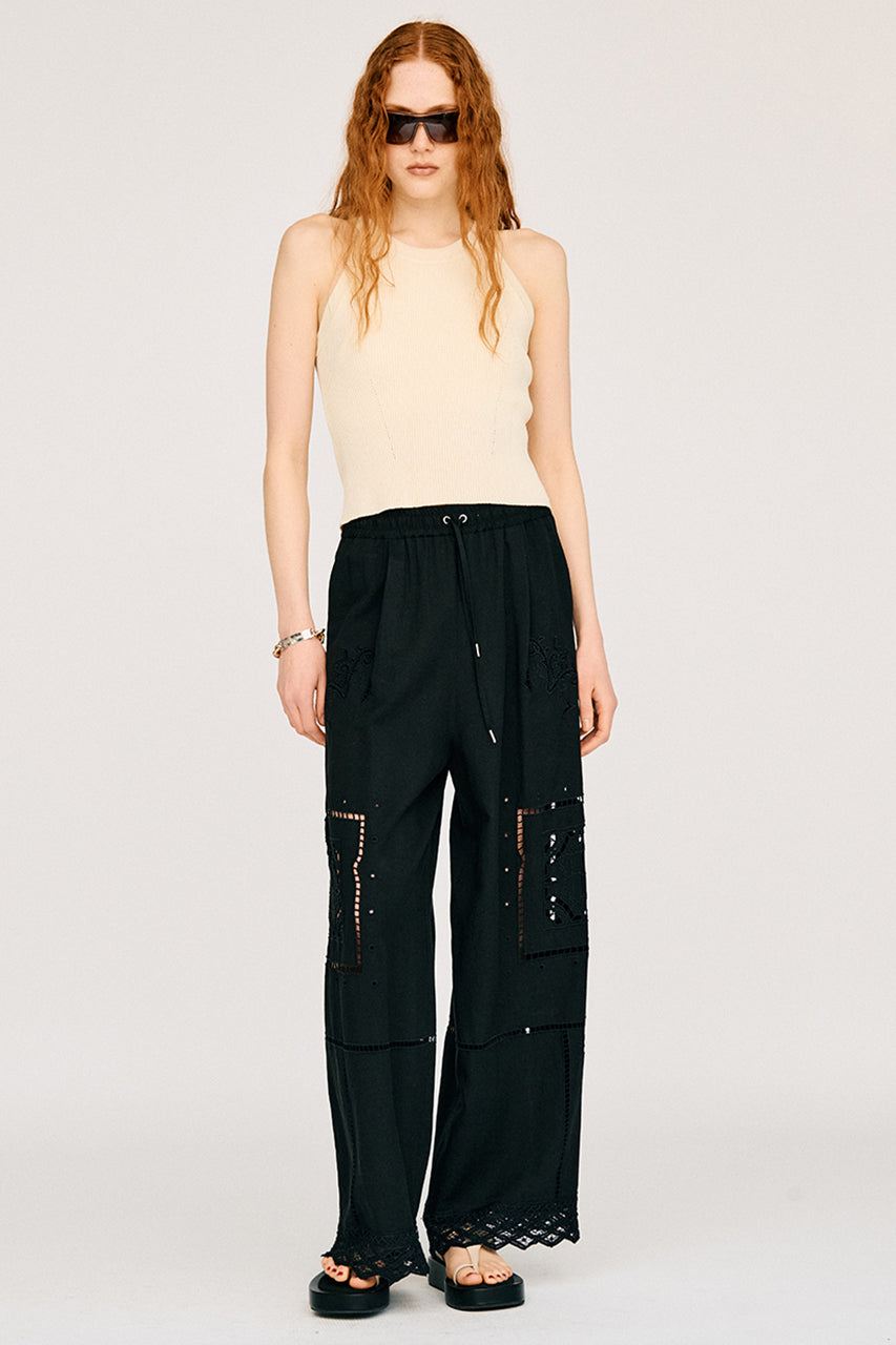 Embroidered Pants
