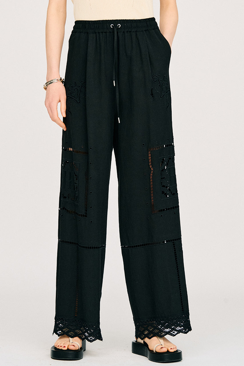 Embroidered Pants - 26SUMMER