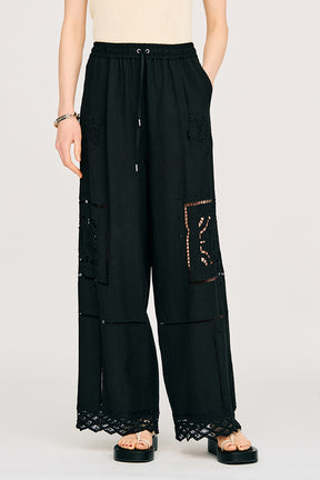 Embroidered Pants