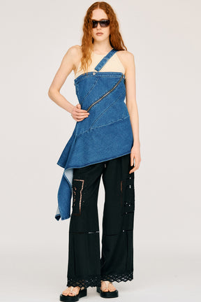 Asymmetrical Denim Tunic - PRE ORDER