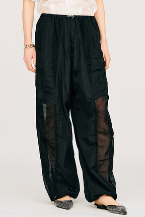 Sheer Ripstop Track Pants