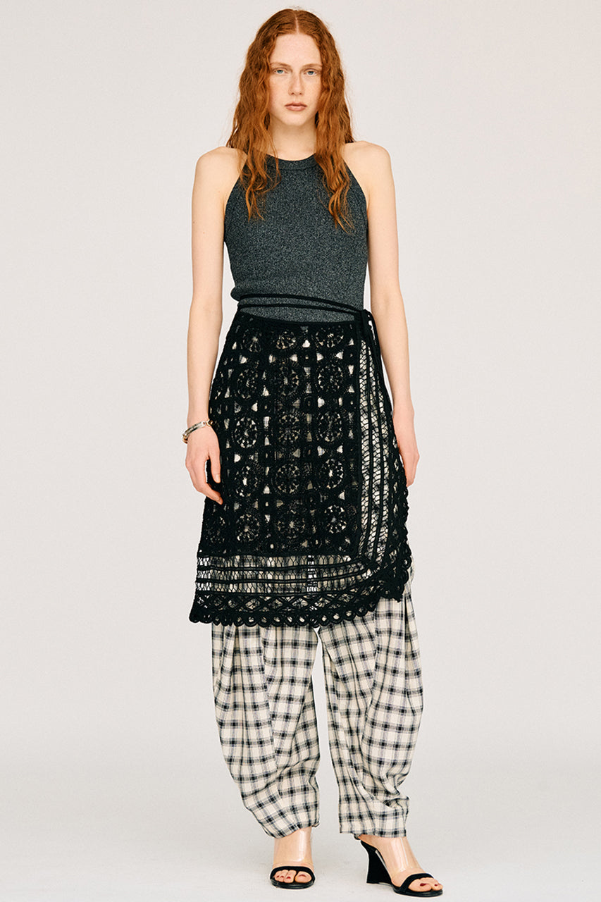 Circle Lace Wrap Skirt