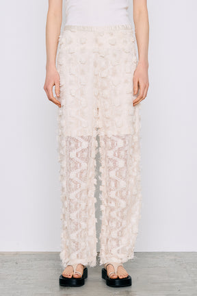 Flower Mesh Pants - 26SUMMER 2nd