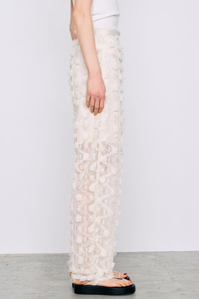 Flower Mesh Pants - 26SUMMER 2nd
