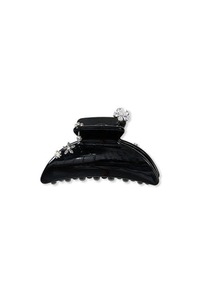Flower Motif Hair Clip-Medium