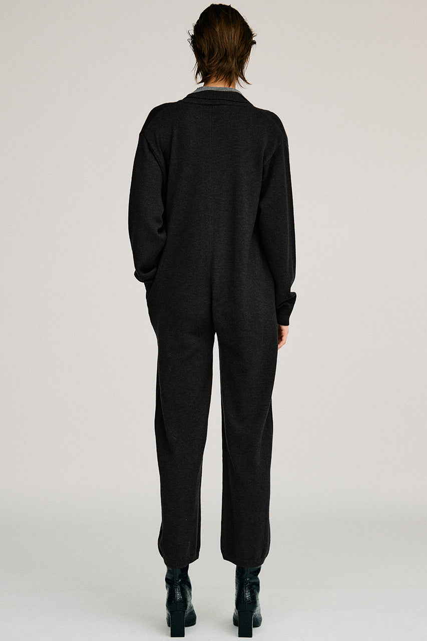 Knit Polo Jumpsuit - 2026AUTUMN