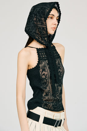 Crochet-Style Camisole - 26SUMMER 2nd