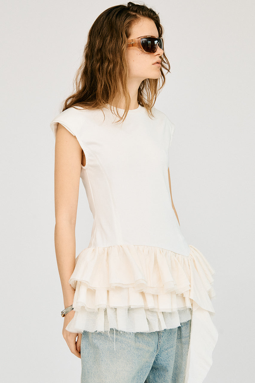 2WAY Frill Hem TOP - 26SUMMER 2nd