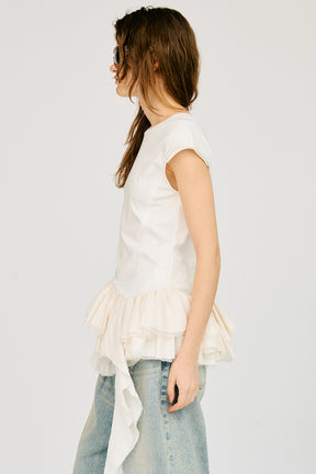 2WAY Frill Hem TOP - 26SUMMER 2nd