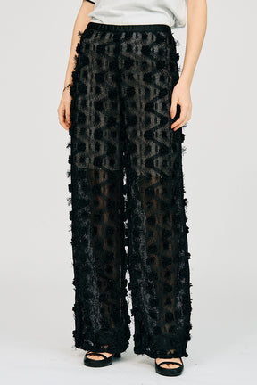 Flower Mesh Pants - 26SUMMER 2nd