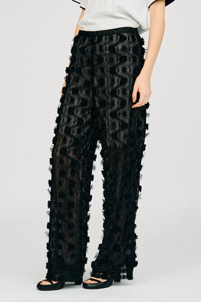 Flower Mesh Pants - 26SUMMER 2nd