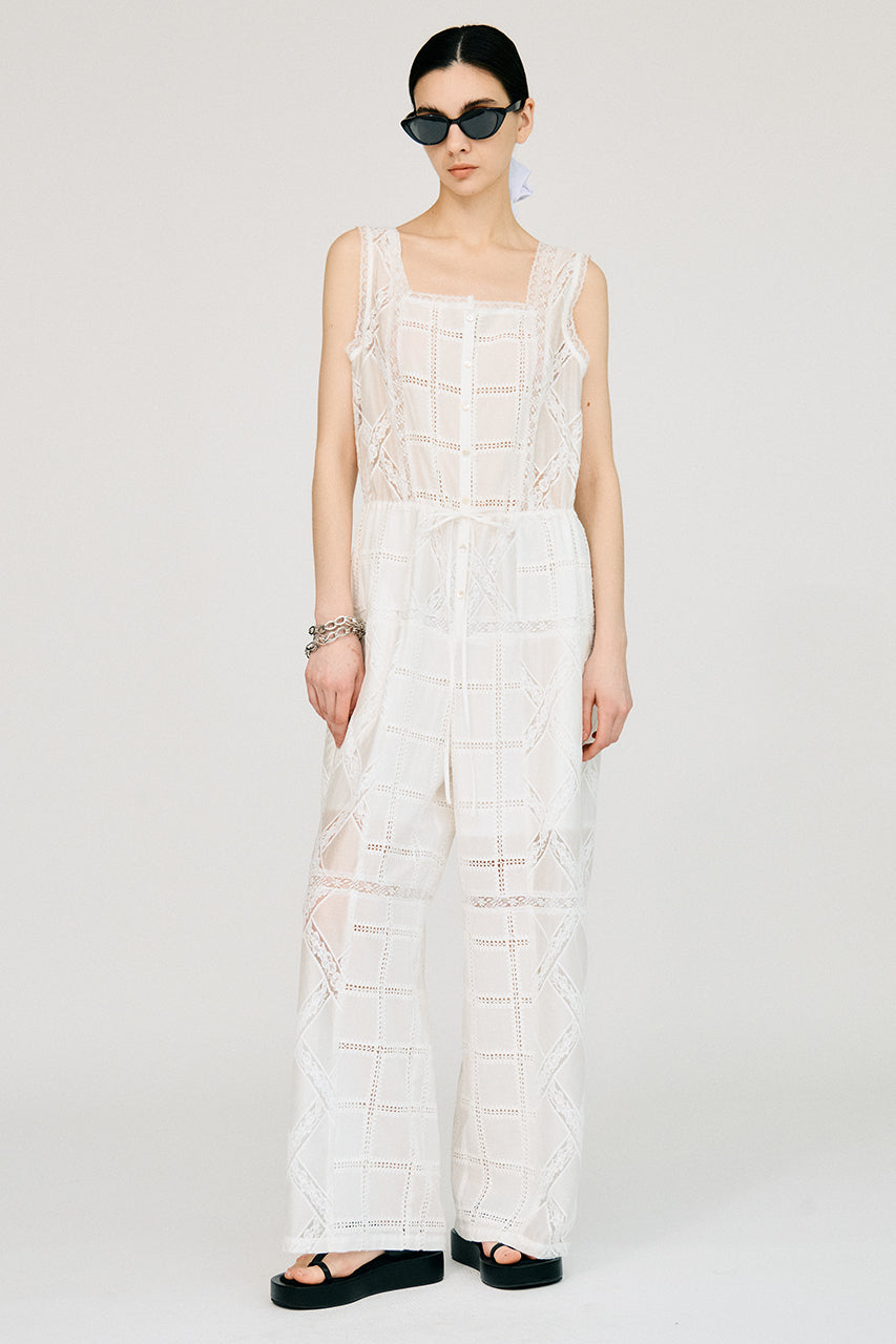 Cotton Lace Jumpsuit - 26SUMMER 2nd