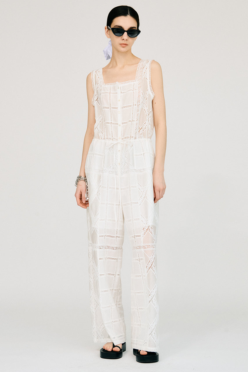 Cotton Lace Jumpsuit - 26SUMMER 2nd