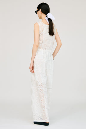 Cotton Lace Jumpsuit - 26SUMMER 2nd