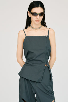 Zip-Up Apron Camisole - 26SUMMER 2nd