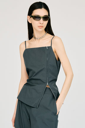 Zip-Up Apron Camisole - 26SUMMER 2nd