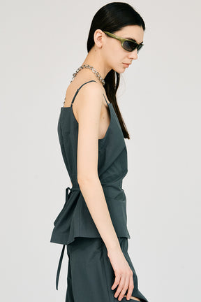 Zip-Up Apron Camisole - 26SUMMER 2nd