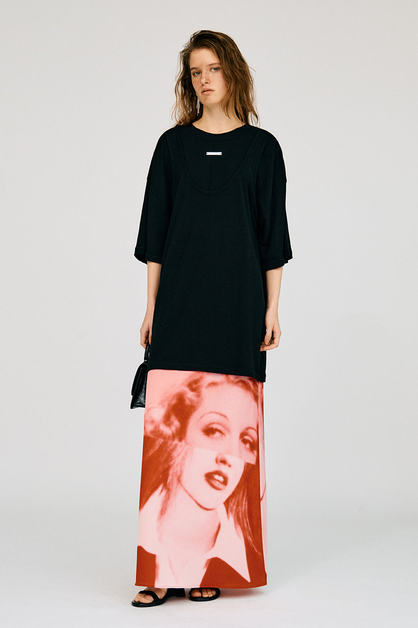 Face Print Skirt - 26SUMMER 2nd