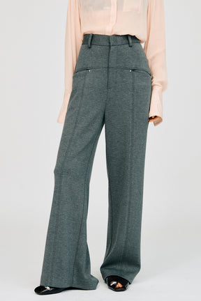 Back Slit Slim Pants - 26SUMMER 2nd