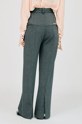 Back Slit Slim Pants - 26SUMMER 2nd