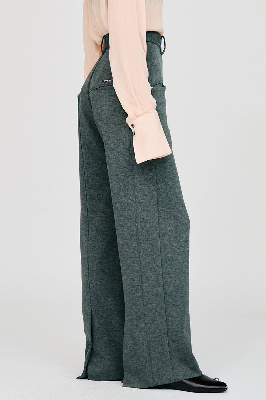 Back Slit Slim Pants - 26SUMMER 2nd